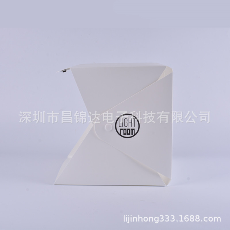 22CM button portable folding LED studio mini photography light box small photography equipment