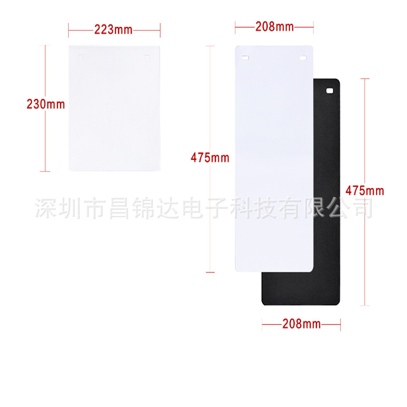 22CM button portable folding LED studio mini photography light box small photography equipment