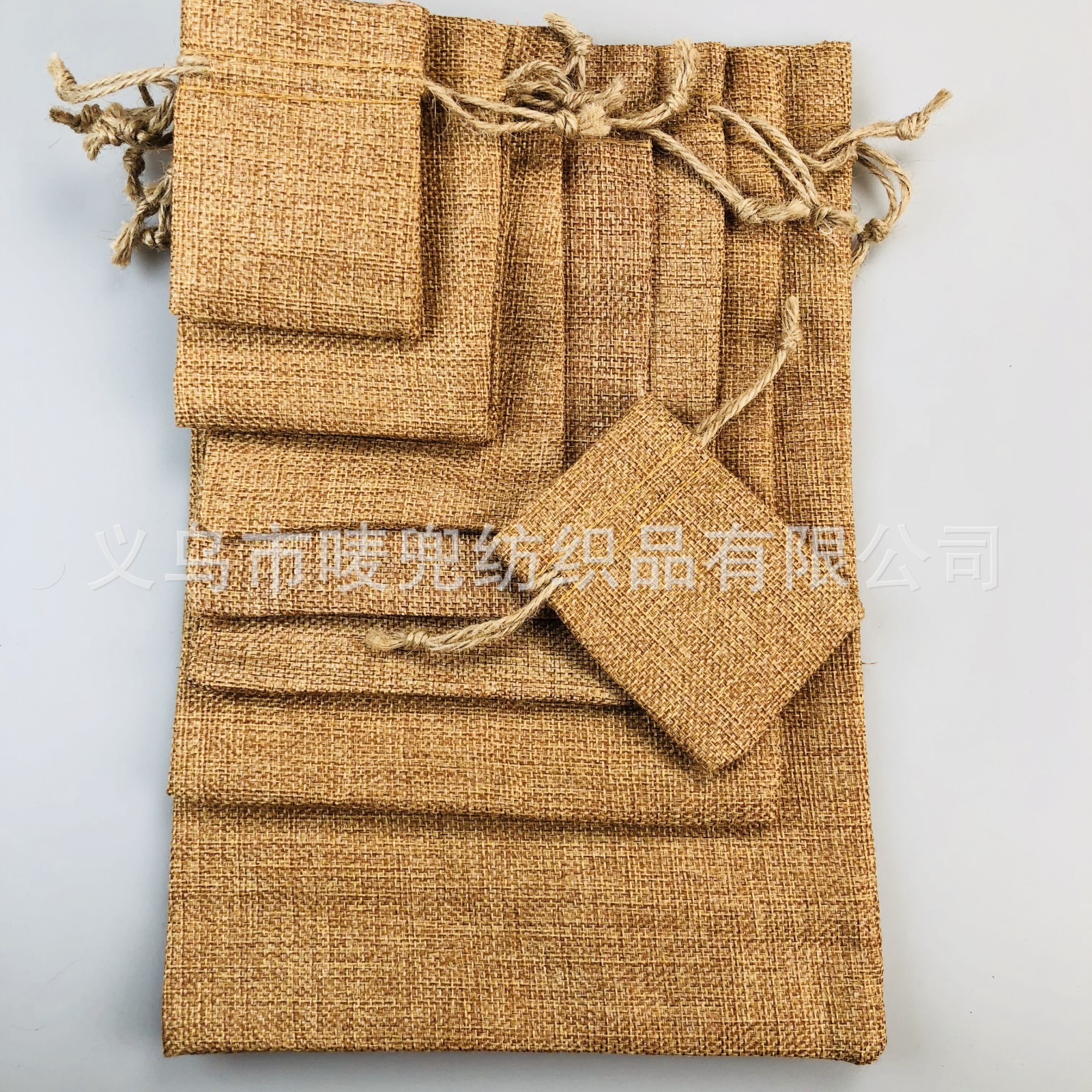 Hemp Rope Linen Bag Drawstring Imitation Sack Bundle Pocket Environmentally Friendly Bamboo Charcoal Aromatherapy Cotton Linen Jewelry Gift Rice Packaging