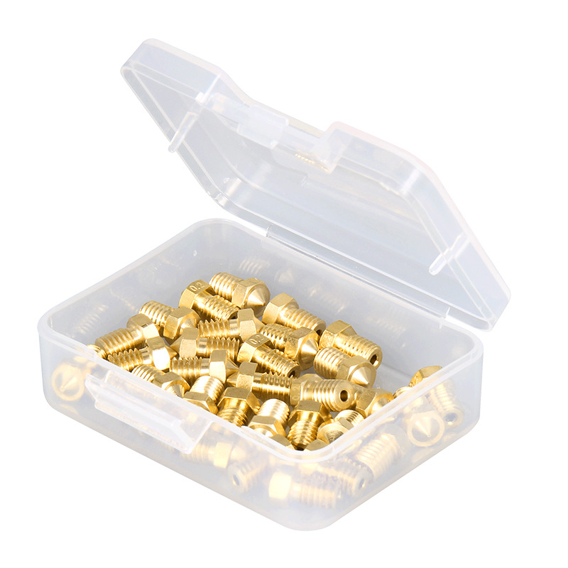 E3D Nozzle Brass Nozzle 3D Printer Accessories M6 Thread Print Head V5V6 Universal