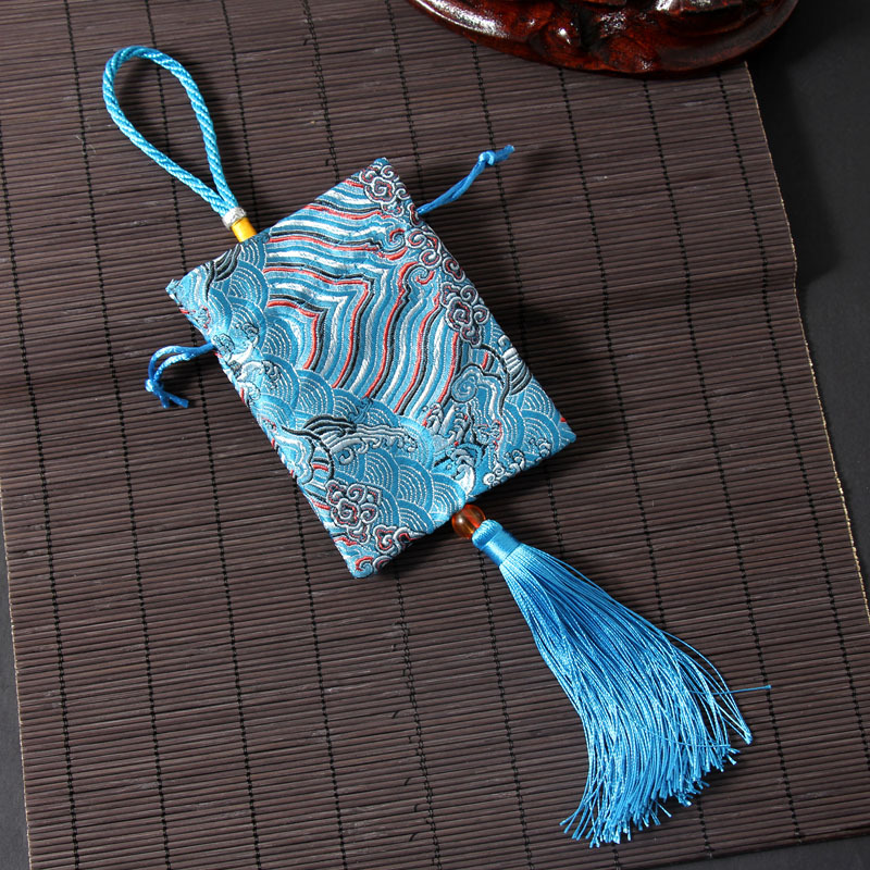 Dragon Boat Festival Mugwort Mosquito Repellent Sachet Empty Bag Kidsren's Portable Pendant Wardrobe Flap Pocket Pants Jewelry Lucky Bag