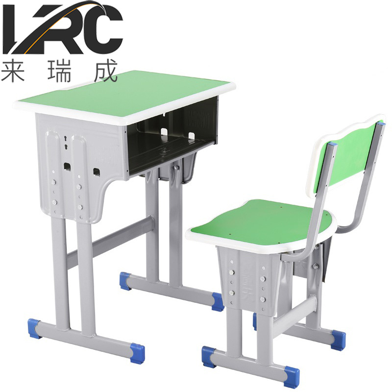 Primary and Middle School Students Desks and Chairs School Training Courses Tutoring Class Desks Lifting Children's Desks Learning Desk and Chairs Set