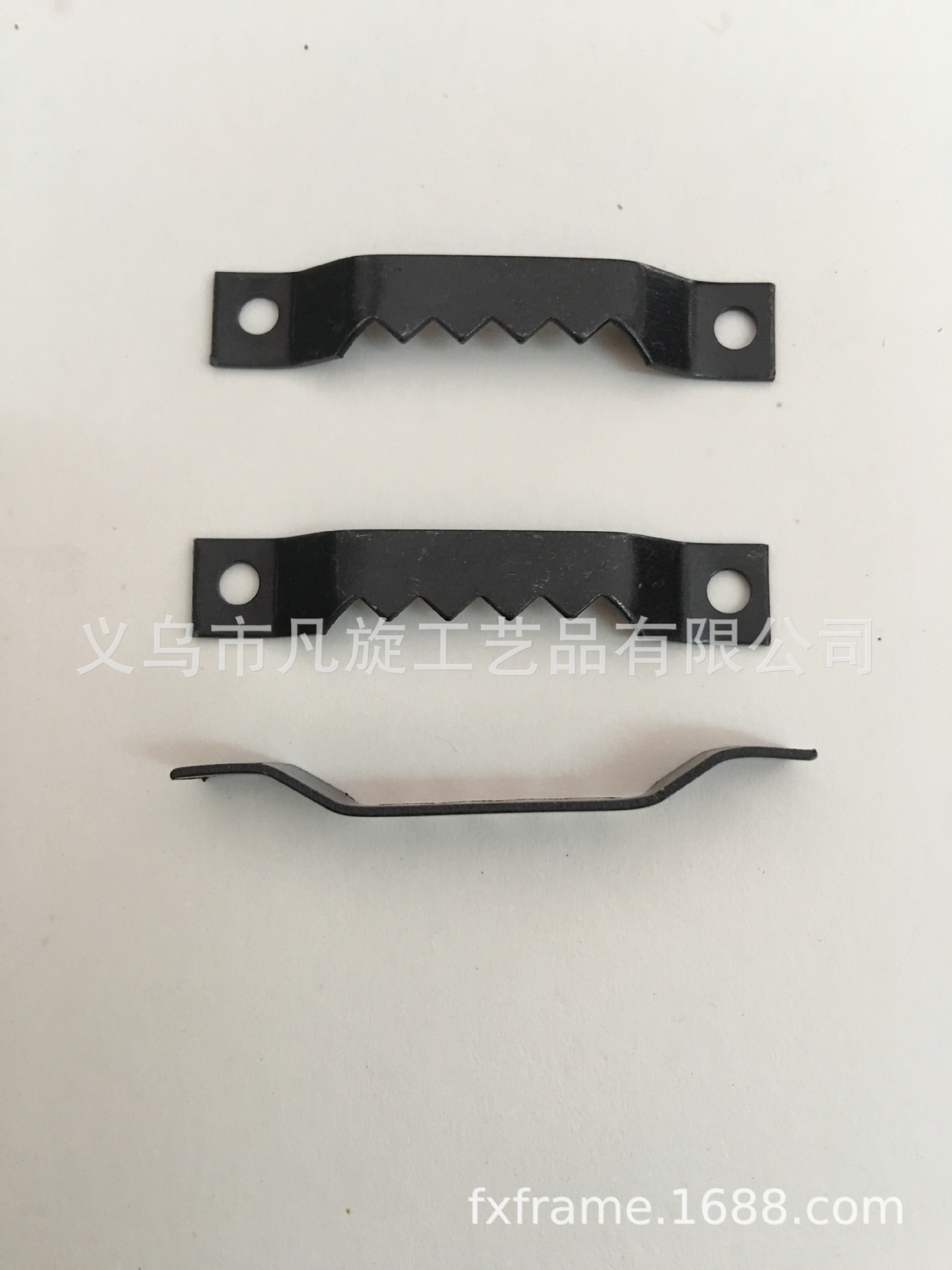 Крючок для фоторамки, черный, толстый, зубчатый, подходит для международной торговли