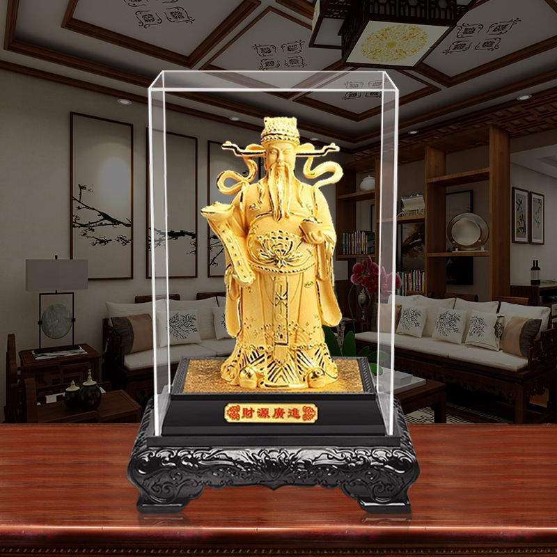 Оптовая продажа кашемировых украшений песчаного золота бога богатства, бизнес-продажа золотого бога богатства, удачные художественные изделия и подарки на открытие