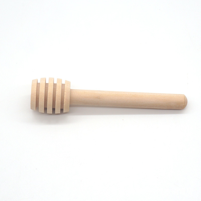 Spot wholesale honey stick solid wood stirring stick honey stick bee stick coffee milk tea jam wooden stirring stick