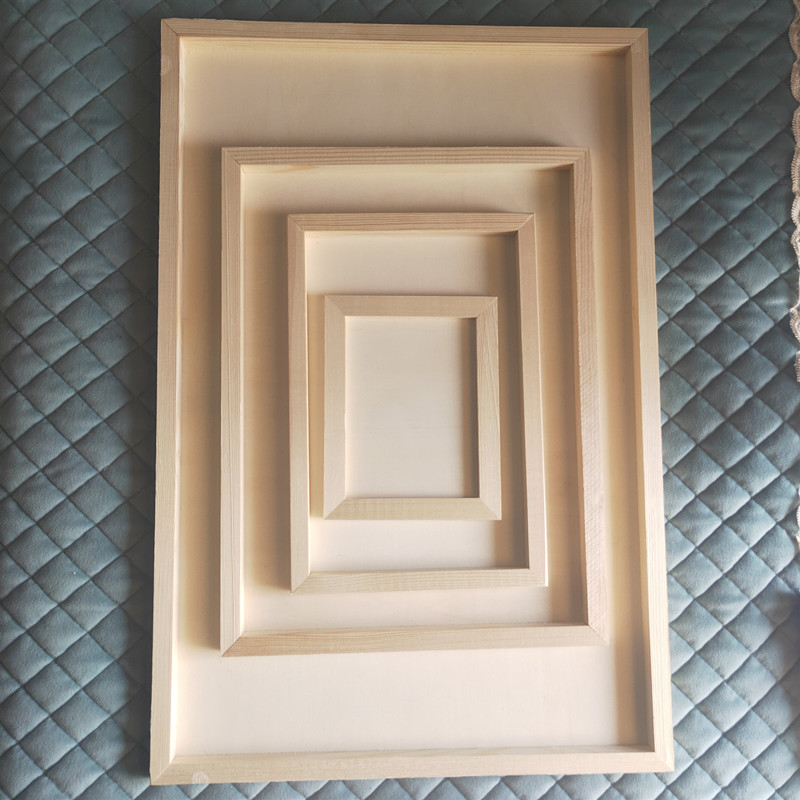 Clay picture frame 20*20cm wholesale ultra light clay picture frame color mud three-dimensional children's picture frame clay picture frame