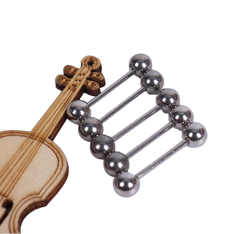 Cross-Border Wholesale Stainless Steel Tongue Nail Set Navel Ring C-Shaped Nose Ring Breast Nail Body Piercing Lip Nail European and American Eyebrow Nail