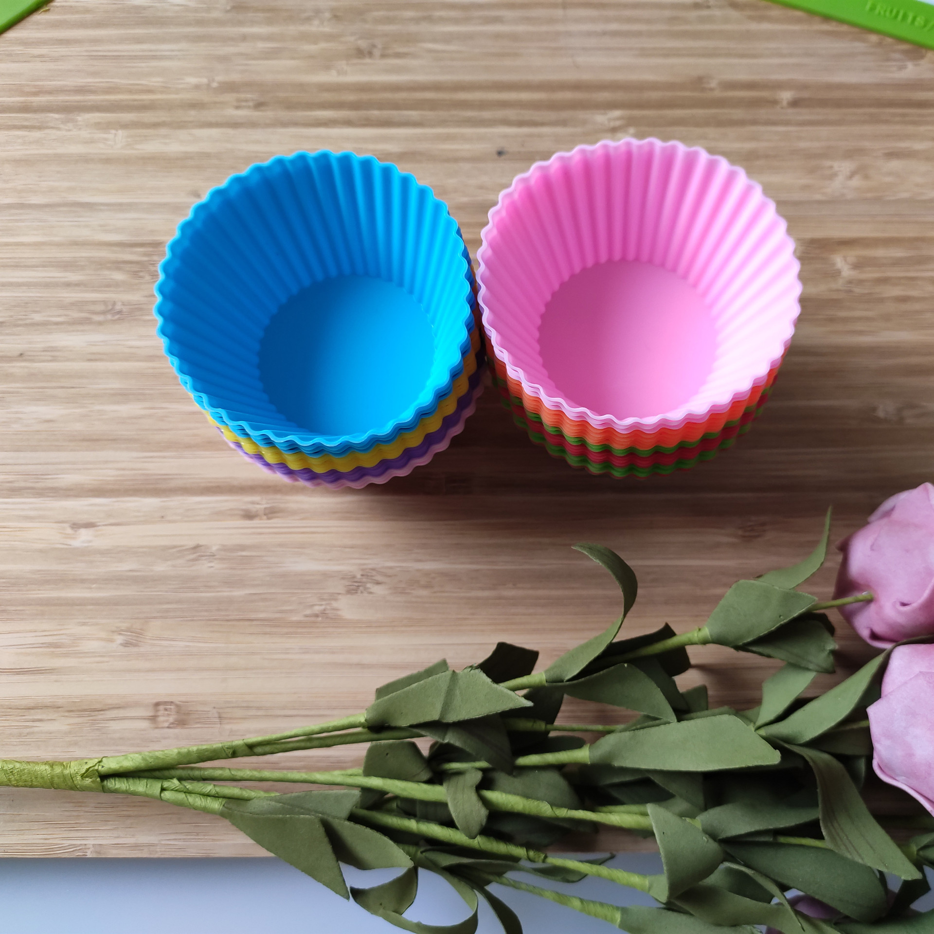 Marfin Cup round cake Cup silicone mold silicone pudding cake mold egg tart mold 7g/6G