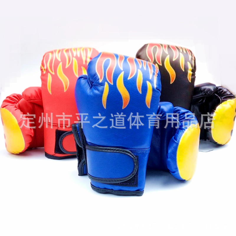 Boxing Gloves Children's Sanda Knuckles Youth Training Sandbag Knuckles Muay Thai Boxing Knuckles Manufacturers Supply