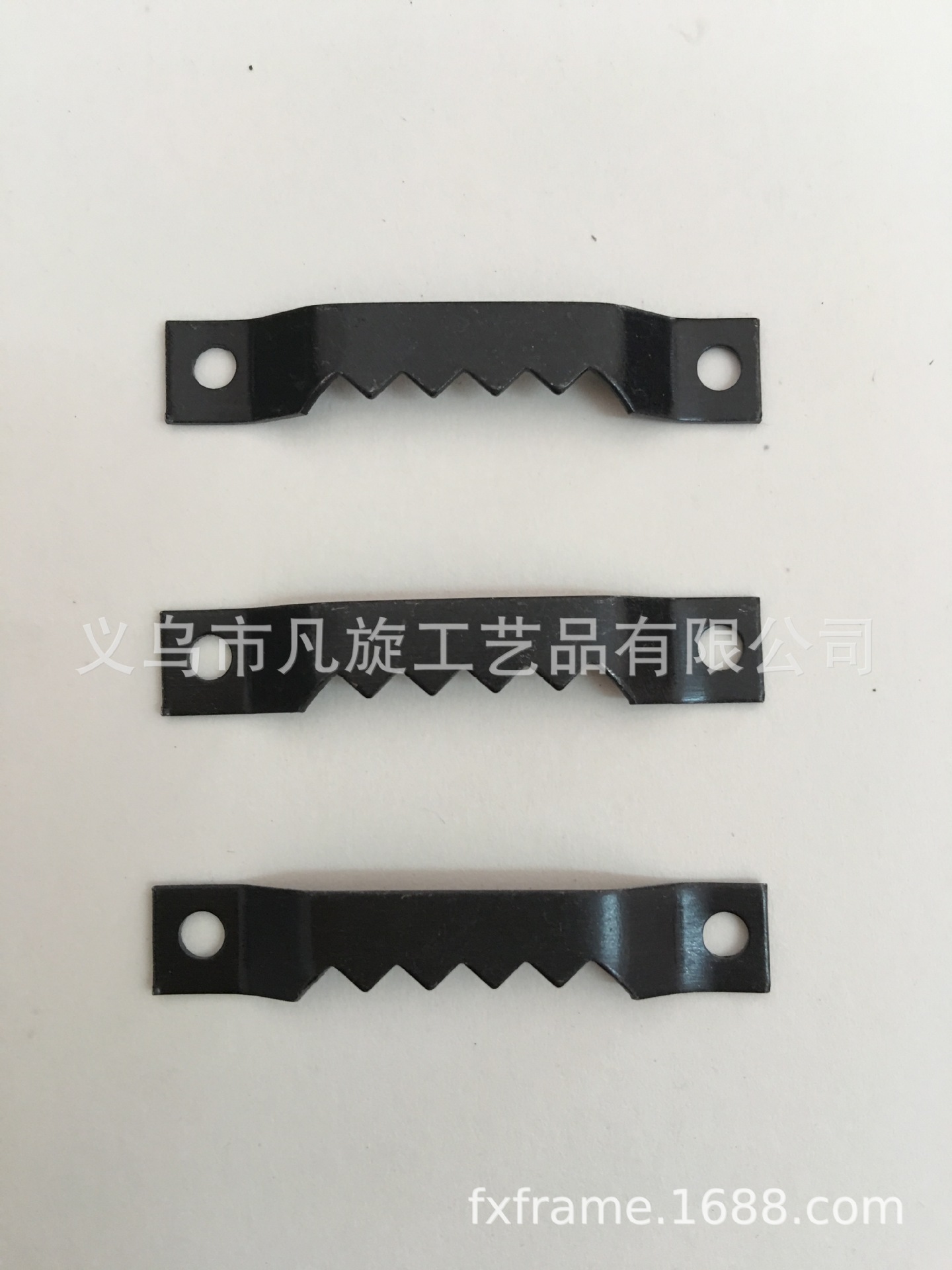 Photo Frame Hook Cross-border E-commerce Amazon Aliexpress Hot Selling Black Thick Serrated Hanging Can Be Divided into the Package