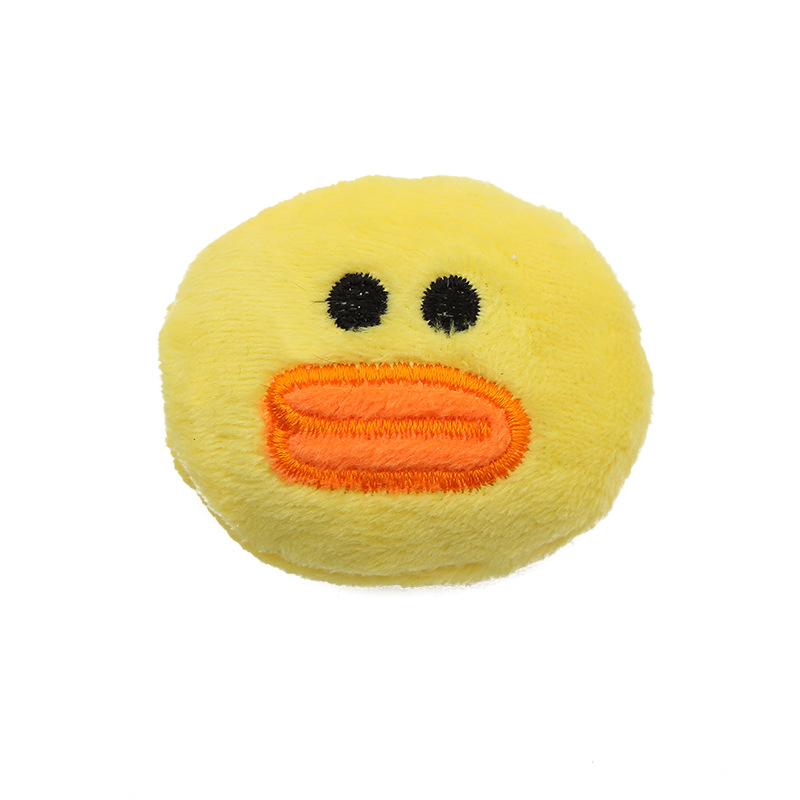 Embroidered Plush DIY Handmade Materials Clothing Accessories Cartoon Hair Accessories Accessories Cartoon Headband Semi-Finished Brown