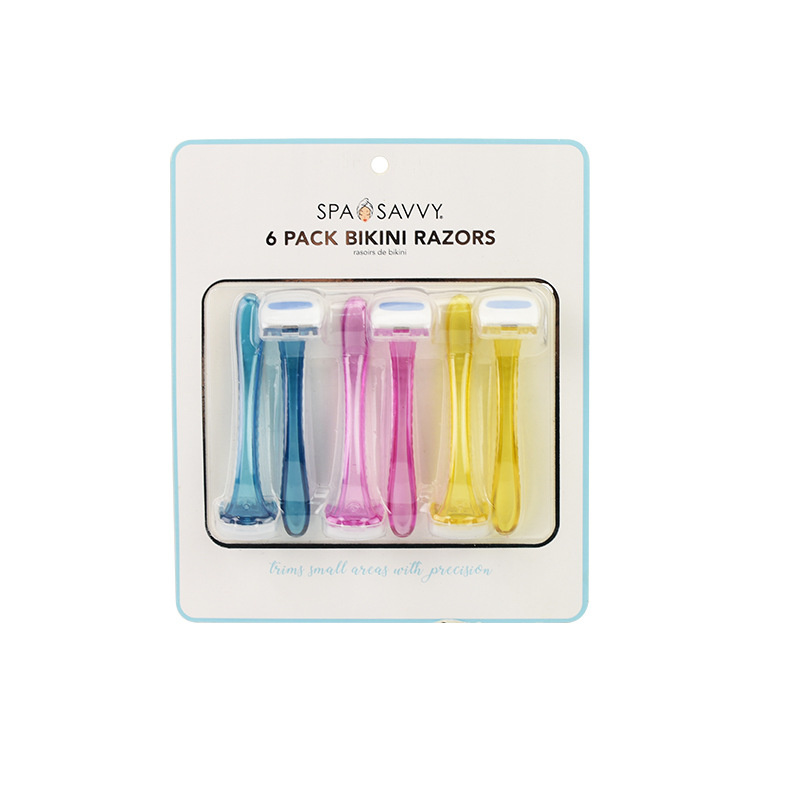 Travel standing portable bikini wire razor female disposable shaving knife Hotel Hotel Bath wholesale