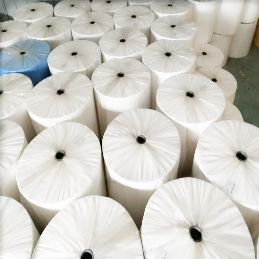 Pp Brand New Non-Woven Fabric White in Stock 60g 70g 80g Spunbond Pure New Material Tote Bag Special Fabric Mask Fabric