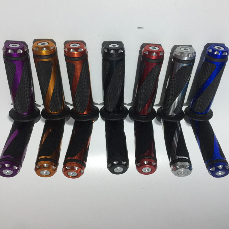 Factory direct new twill handle rubber motorcycle modified accessories off-road vehicle modified handle cover universal lining