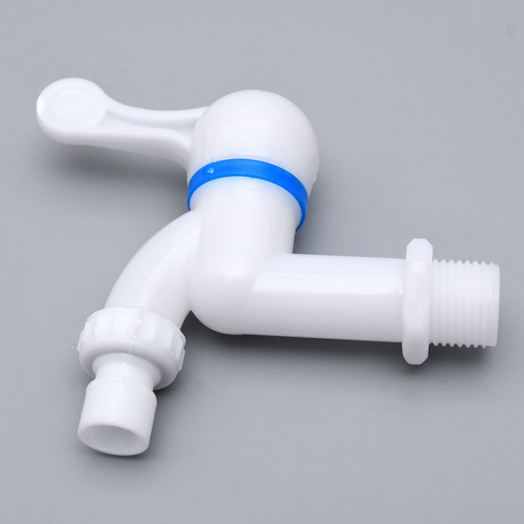 Manufacturer Produces Quick-Open Engineering Faucets, 1/2 Inch and 3/4 Inch Plastic Faucets for Washing Machines, Household Plastic Water Nozzles and Water Pipes