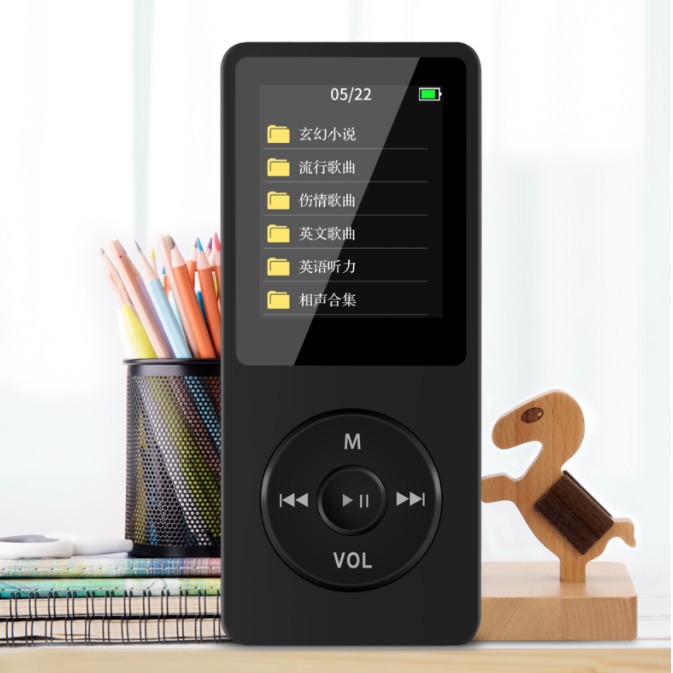 Mp4 Mp3 Bluetooth Sports Music Player Mini Walkman Student 1.8inch with Screen Plug-In Card Mp4 Factory