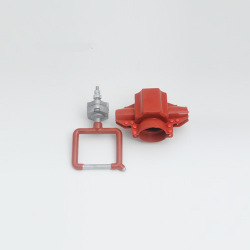 Factory supply FDL type lightning protection electrical grounding ring FDL-1/FDL-2 type lightning protection hardware puncture aluminum grounding ring