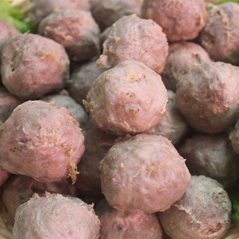 Shantou frozen food wholesale Chaoshan beef balls hot pot ingredients beef tendon balls spicy hot convenience store TikTok hot