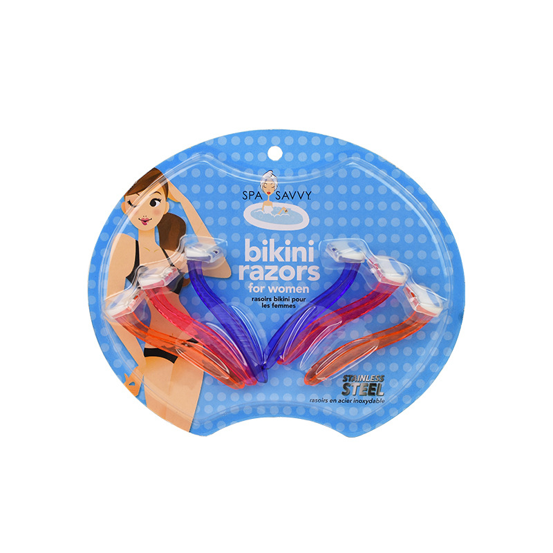 Портативная бритва для женщин, одноразовый бритвенный нож для бикини, оптовая продажа для гостиниц