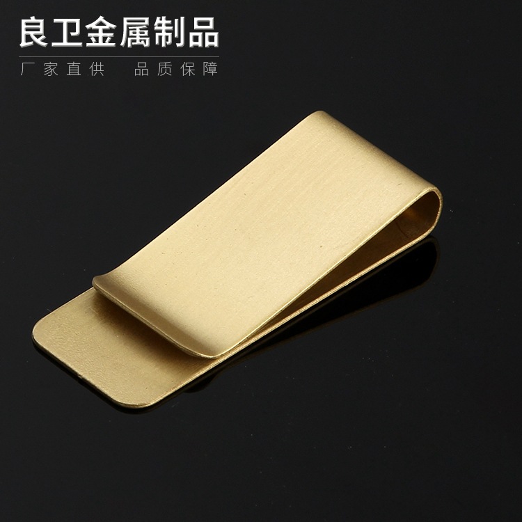 Hand Book Clip Brass Card Clip Metal Money Clip Money Clip Brass Notebook Clip