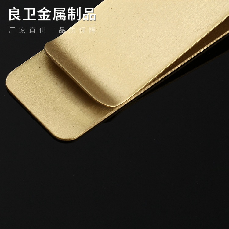 Hand Book Clip Brass Card Clip Metal Money Clip Money Clip Brass Notebook Clip