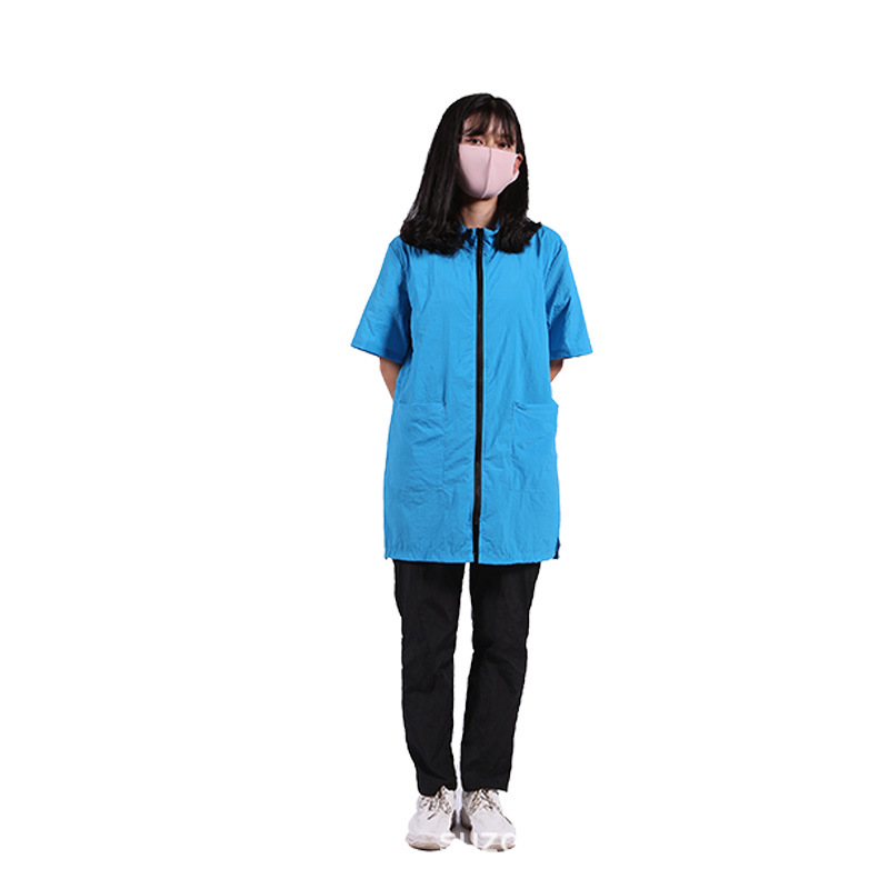 Pet beautician work clothes waterproof anti-hair clothes pet shop beauty robe pet beauty school suit wholesale