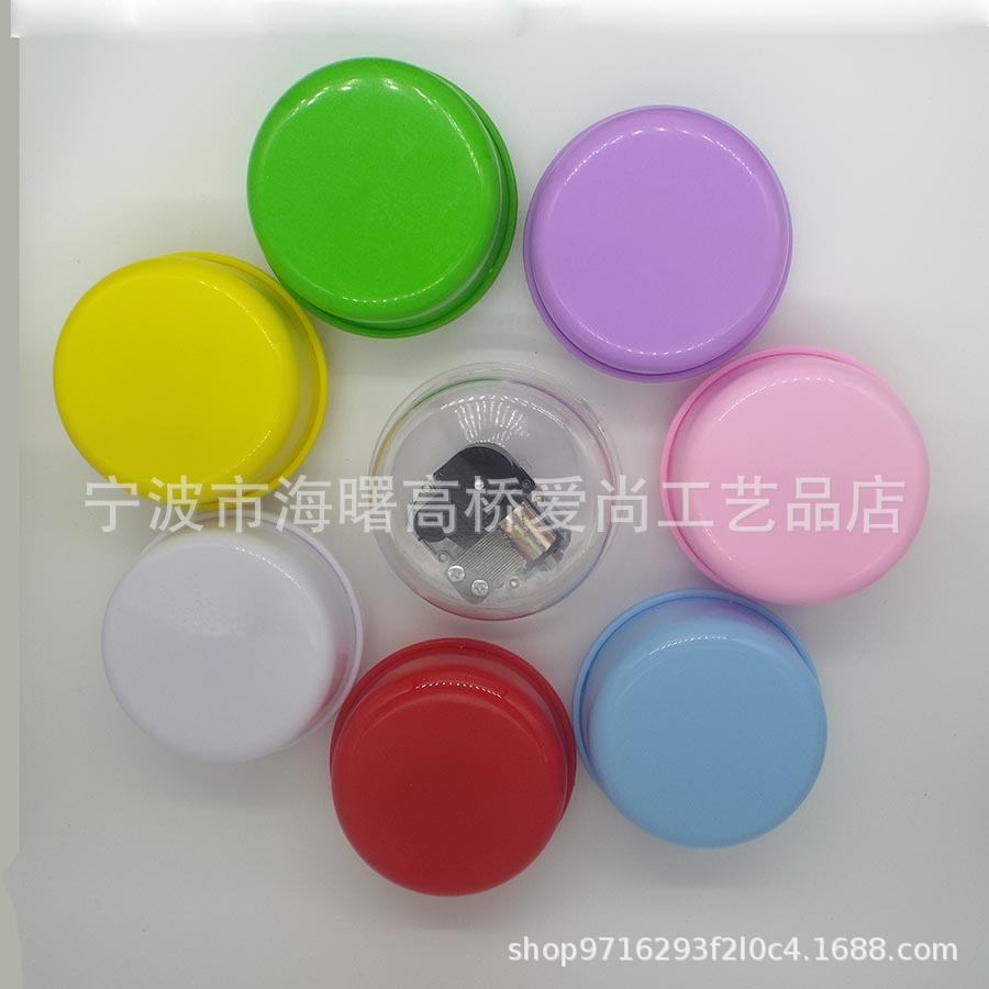 Круглая вращающаяся механическая музыкальная шкатулка, десять тонов, ручная работа, DIY, основание музыкальной шкатулки