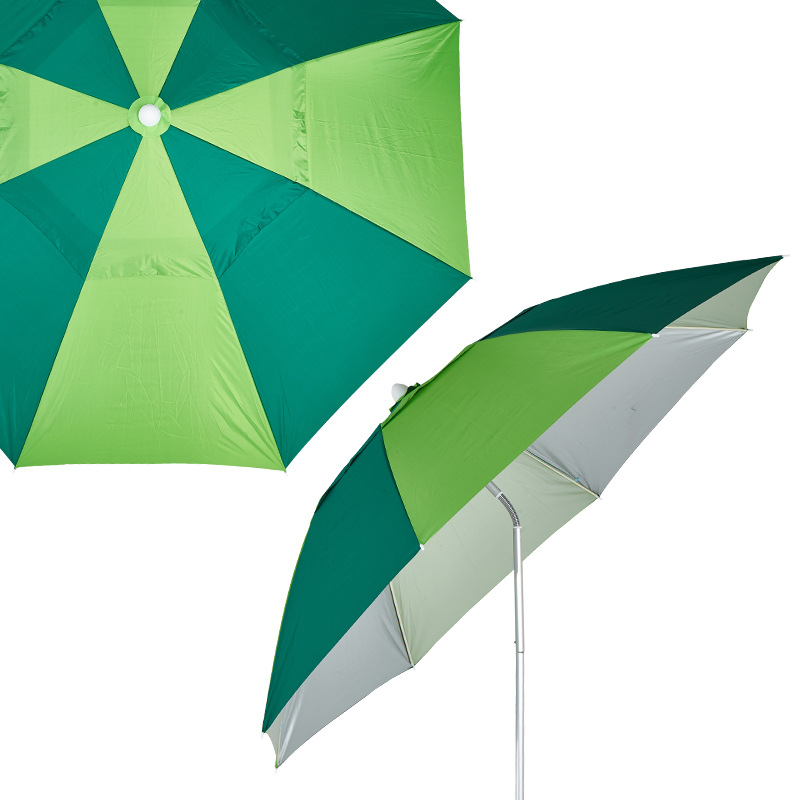 Factory wholesale Dai Weiying outdoor three-section folding universal fishing umbrella 2 meters/2.2 meters rainproof sunscreen fishing umbrella