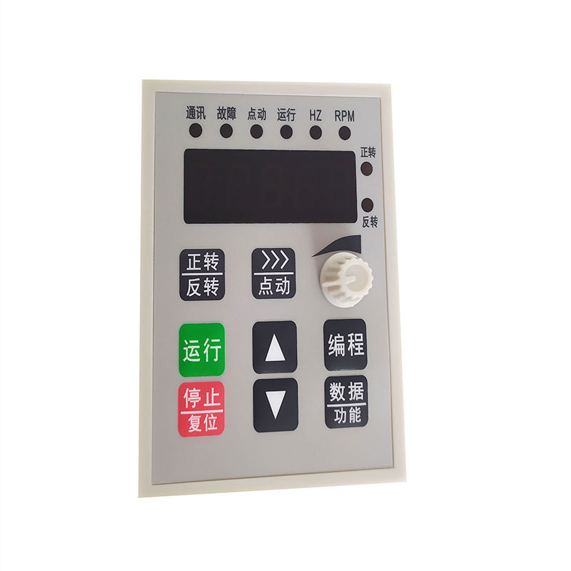 Factory Direct Supply Jinshiyue Inverter Operating Panel Domestic Universal Control Panel Speed Regulator Single-Phase 220V