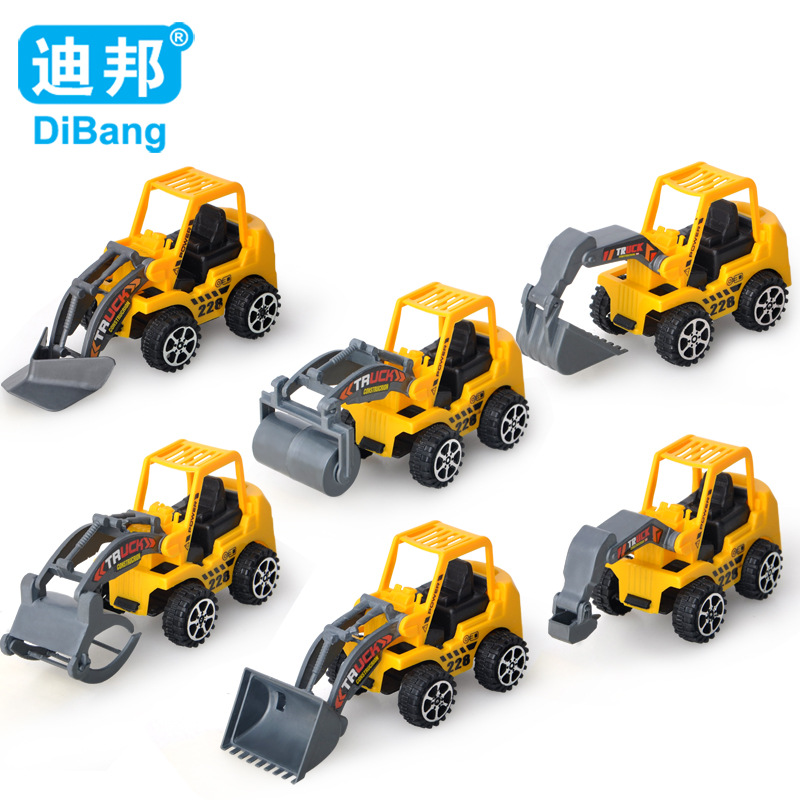 Кросс-бордерные детские игрушки модель экскаватора с имитацией скользящего инженерного автомобиля горячие продажи оптовая игрушка для мальчиков