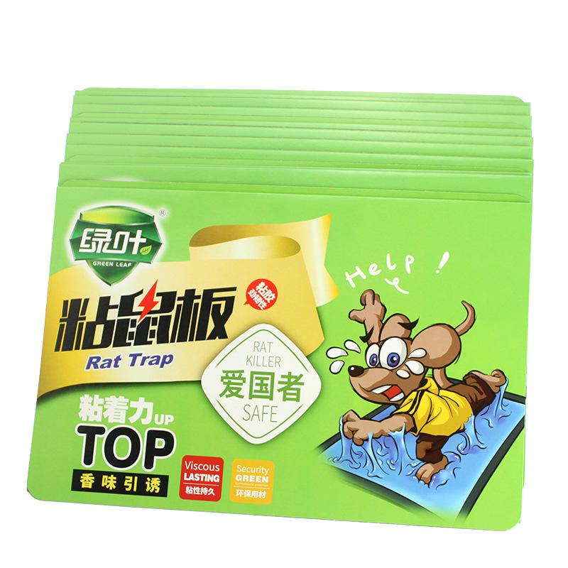 Липкая мышиная доска Green Leaf Patriot с ароматом, Клей для ловли мышей, Сильная липкость