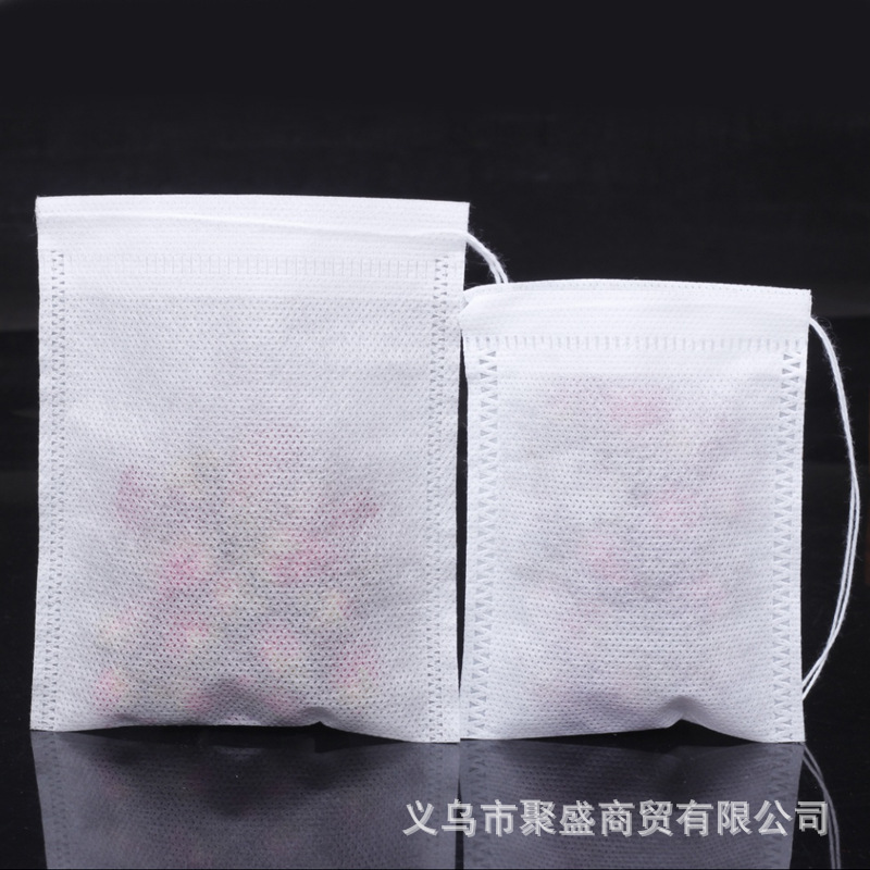 Dragon Boat Festival Sachet Non-Woven Bag Sachet Inner Bag Dried Flower Spice Filter Bag Drawstring Drawstring Packaging Bag Wholesale