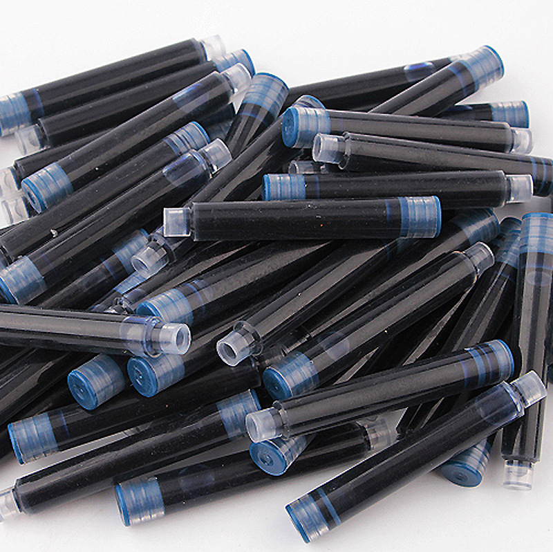 Factory direct 3.4 Zhengzi calligraphy pen ink bag students with 2.6mm pure blue ink blue black red ink bag
