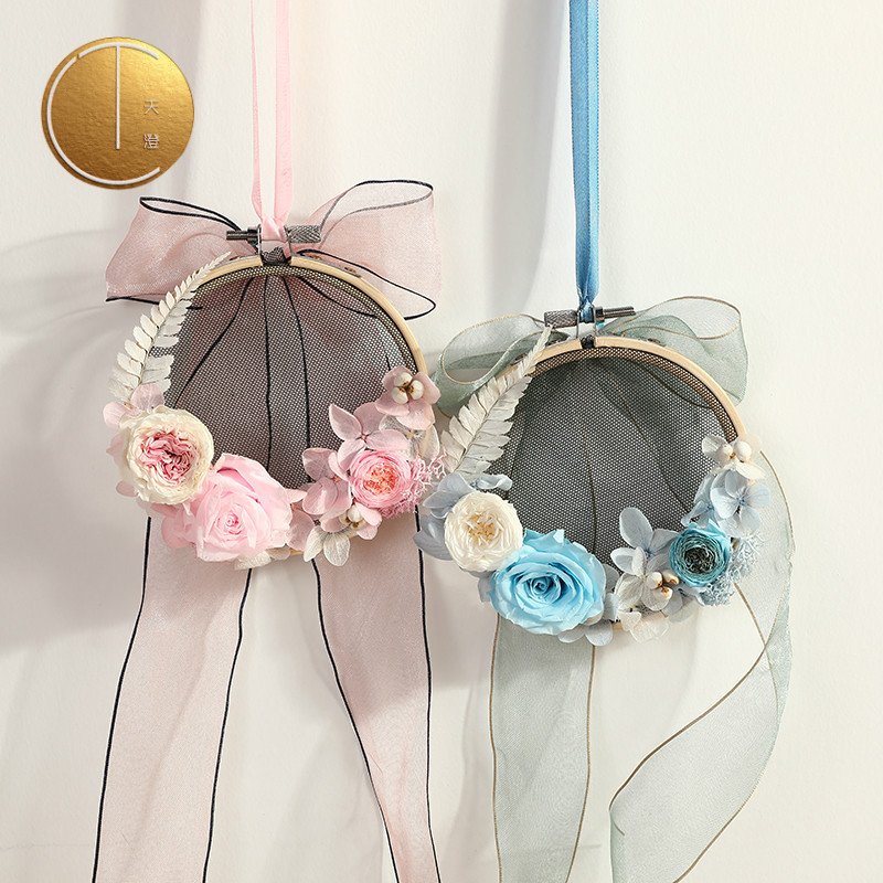 Factory direct bamboo embroidery stretch adjustable embroidery bamboo new environmentally friendly cross-stitch circle tool flower stretch embroidery circle