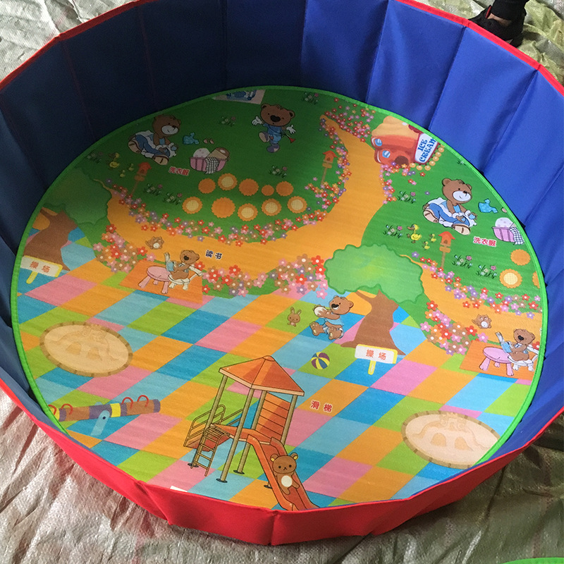 Baby Crawling Mat Round Crawling Mat Children's Tent Mat Ocean Ball Pool Mat Fence Mat Manufacturer Wholesale