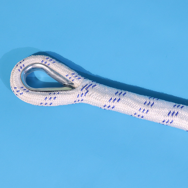 Non-slip safety rope ladder soft ladder soft Ladder 5-30 m aerial work soft ladder rope ladder double hook rope ladder