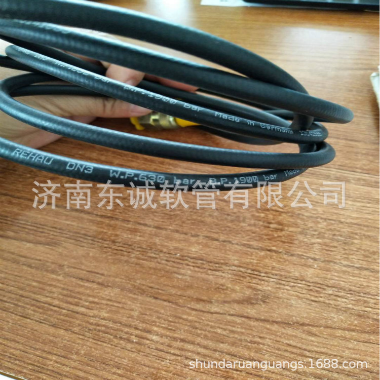 Pressure measuring joint test pipe pressure measuring tubing pressure measuring hose assembly high pressure tubing hydraulic pipe resin pipe DN3