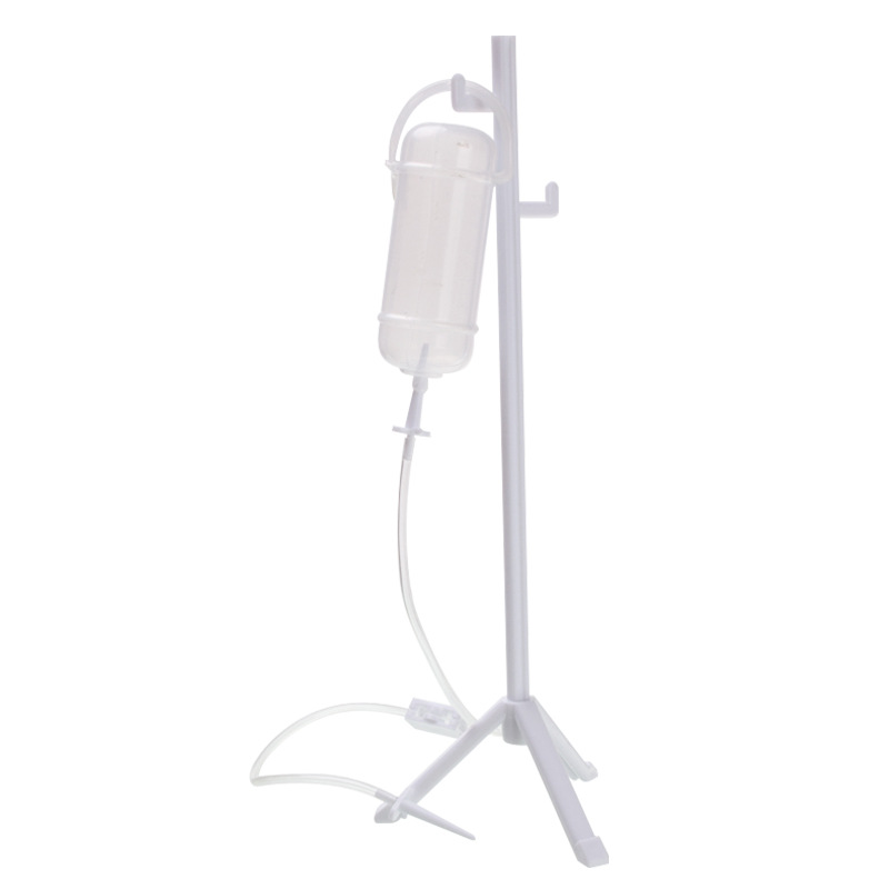 Source manufacturers shaking sound hanging bottle toy hanging bottle toy bracket small hanging bottle simulation hanging bottle intravenous drip doctor toy