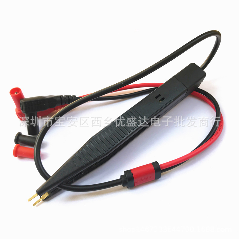 SMD multi-use LCR capacitance test pen SMD patch table pen clamp tweezers patch inductance test clamp