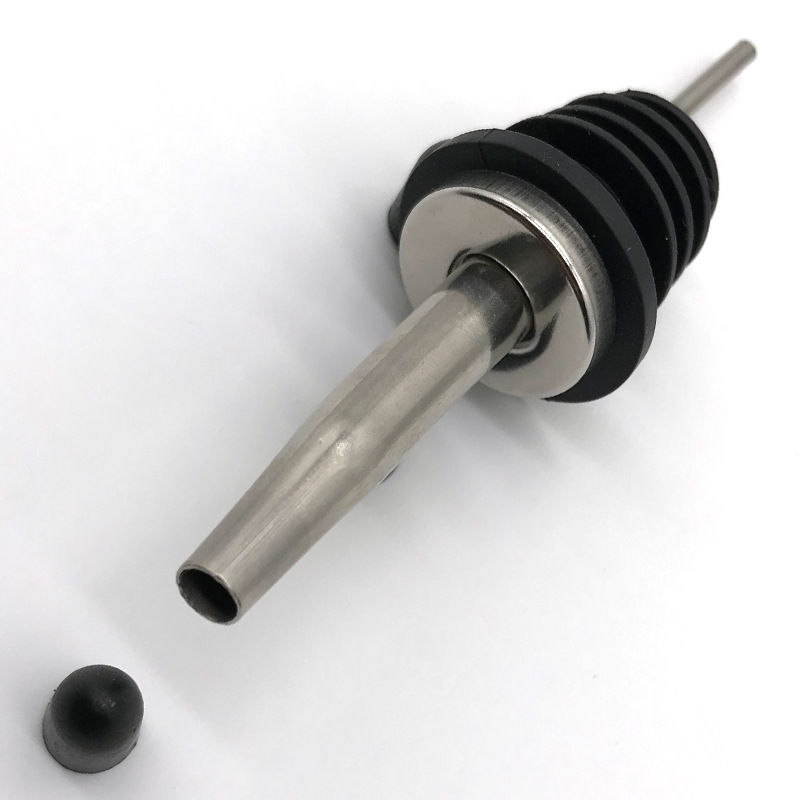 Creative Household Stainless Steel Pourer with Hood Western-style Bar Wine Pourer Wine Bottle Stopper Wine Ware Wholesale