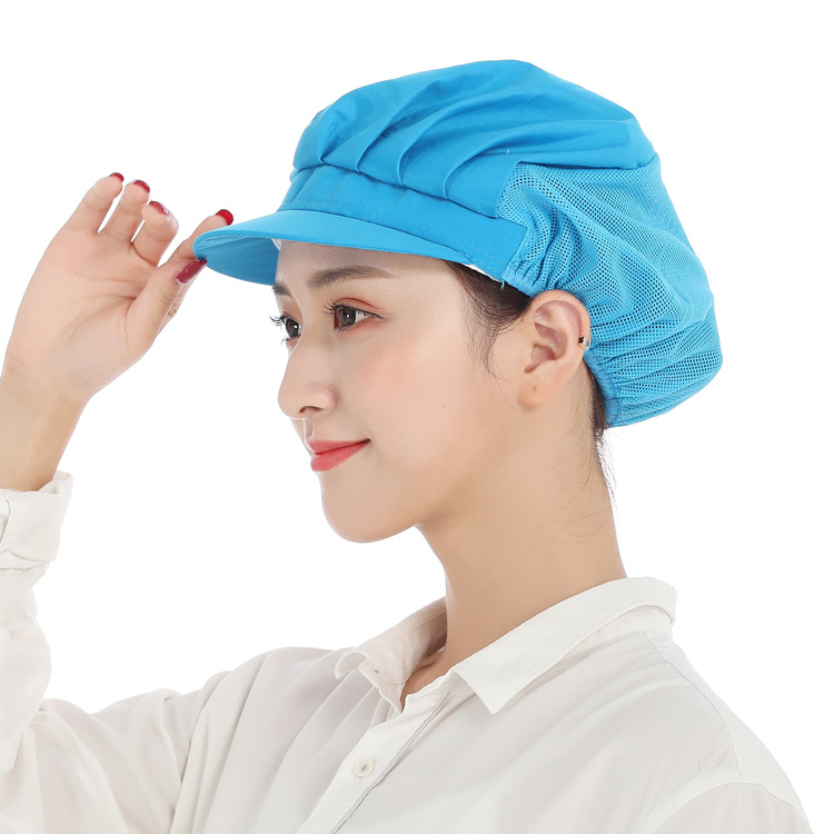 Xuan's New Work Cap Children's Workshop Restaurant Dust-proof Kitchen Cap Breathable Food Cap Hygienic Labor Protection Chef Hat