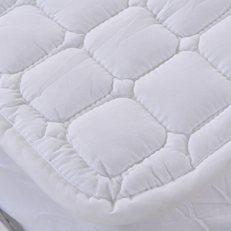 Hotel Linen Thickeneded Polyester Brushed Non-Slip Mattress Hotel Protective Protection Mat B&B Bedding Four-Season Mat
