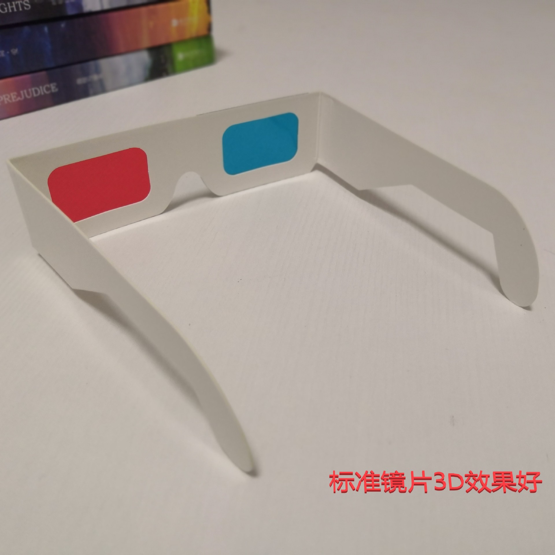 Spot quantity can be free shipping paper 3D glasses 3D glasses paper red and blue glasses