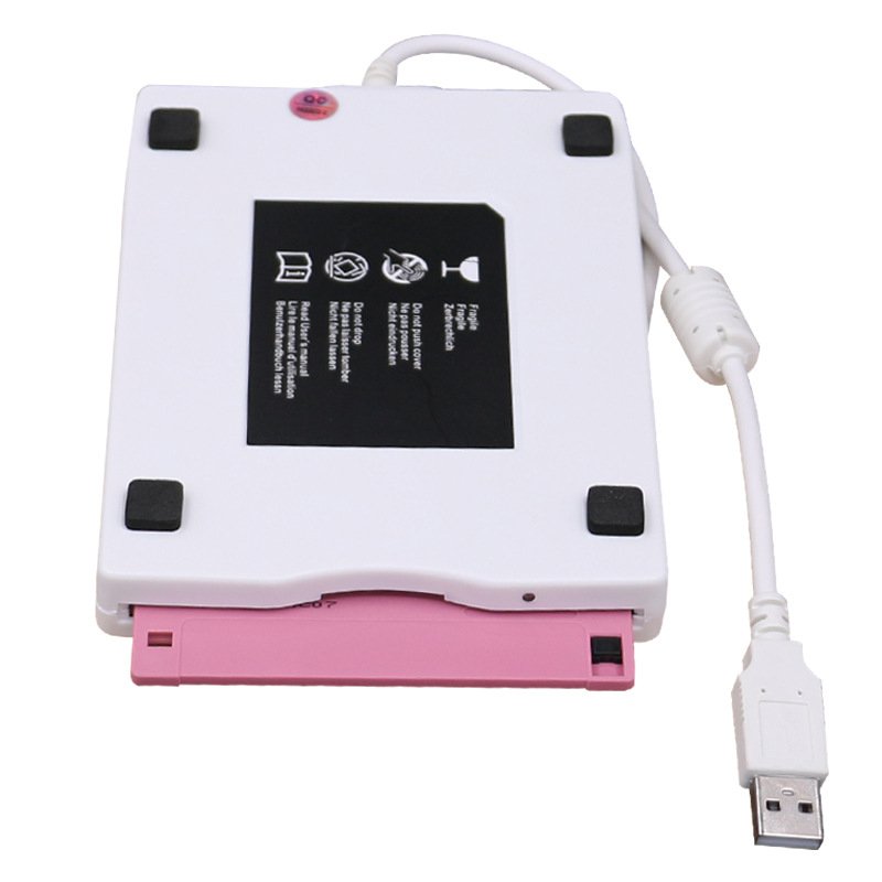 Cross-Border Hot Selling Neutral Mobile USB External Soft Drive 1.44m Fdd External Universal Mobile Soft Drive Industrial Soft Drive