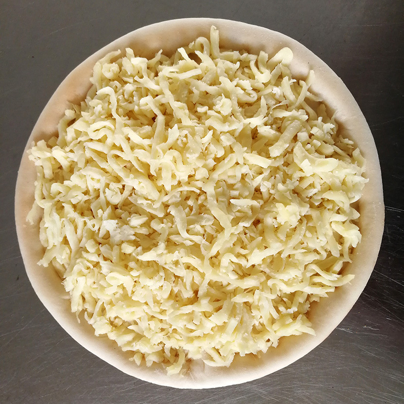 Saya new soft pizza bottom soft milk flavor Chewy 7-12 inch thick pizza semi-finished products