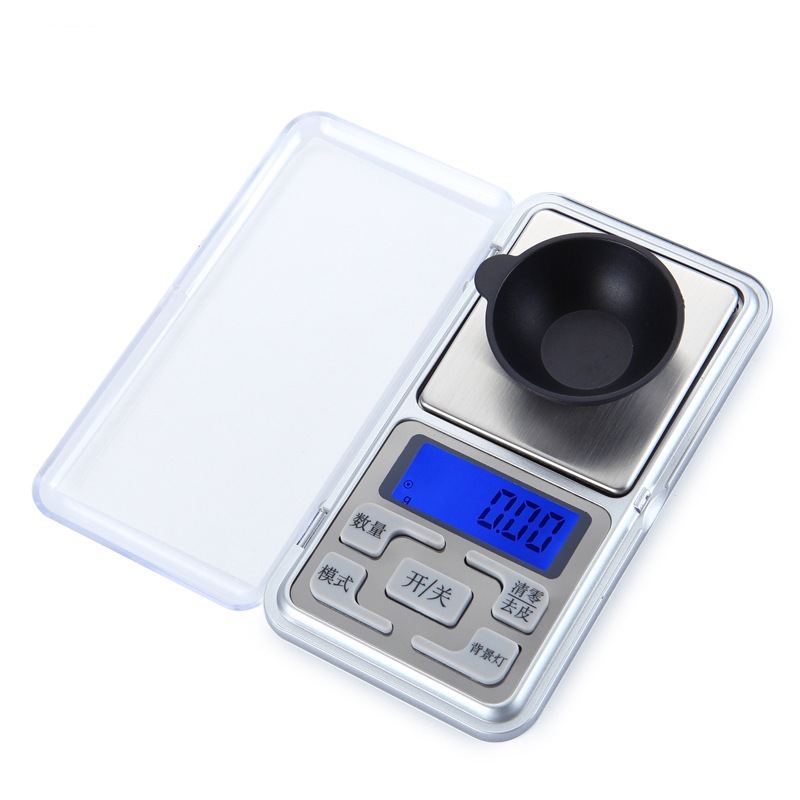 Factory wholesale mobile phone scale electronic Carat scale stainless steel mini pocket scale gram scale home electronic jewelry scale
