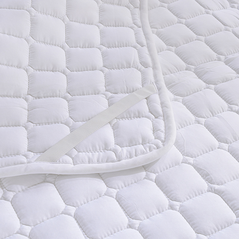 Hotel Linen Thickeneded Polyester Brushed Non-Slip Mattress Hotel Protective Protection Mat B&B Bedding Four-Season Mat