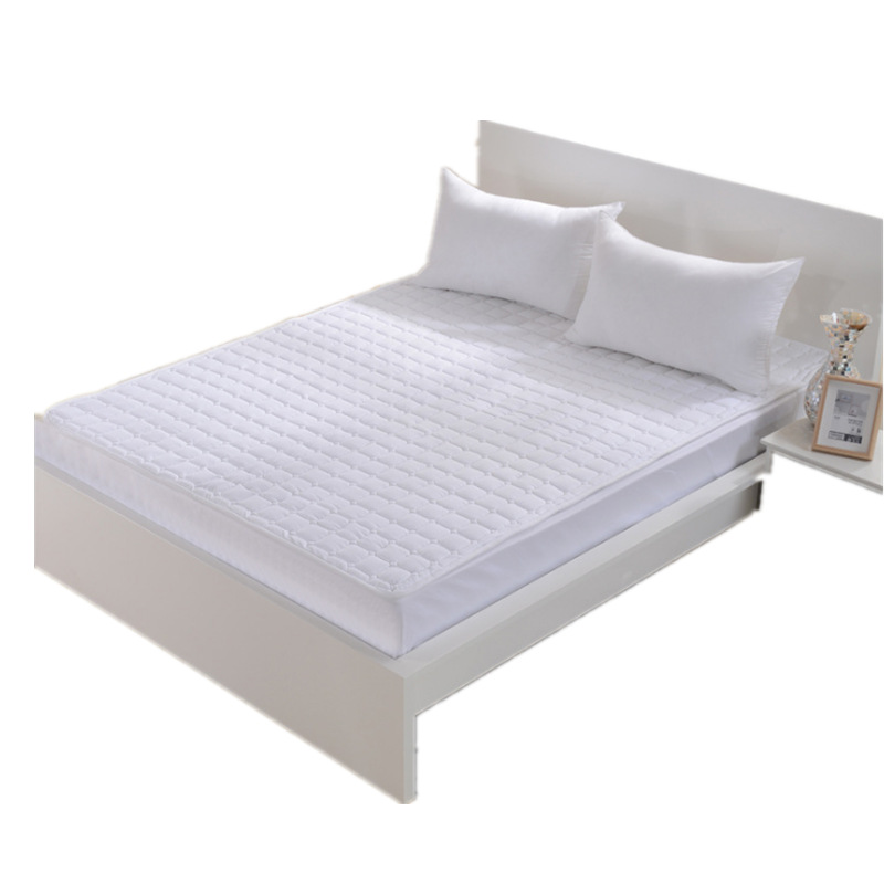 Hotel Linen Thickeneded Polyester Brushed Non-Slip Mattress Hotel Protective Protection Mat B&B Bedding Four-Season Mat