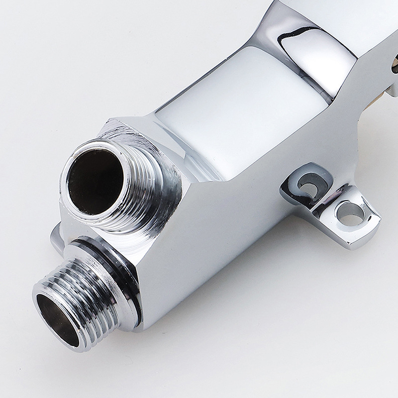 Foot-operated faucet laboratory hospital food factory wash basin single-cooled all-copper switch valve foot tap