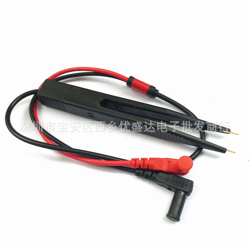 SMD multi-use LCR capacitance test pen SMD patch table pen clamp tweezers patch inductance test clamp